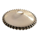 Abat-jour à dentelle en opaline années 50