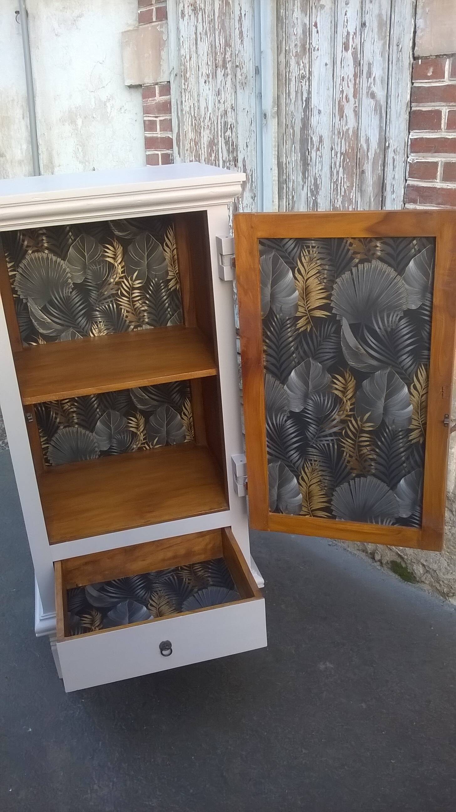 small bergere wardrobe