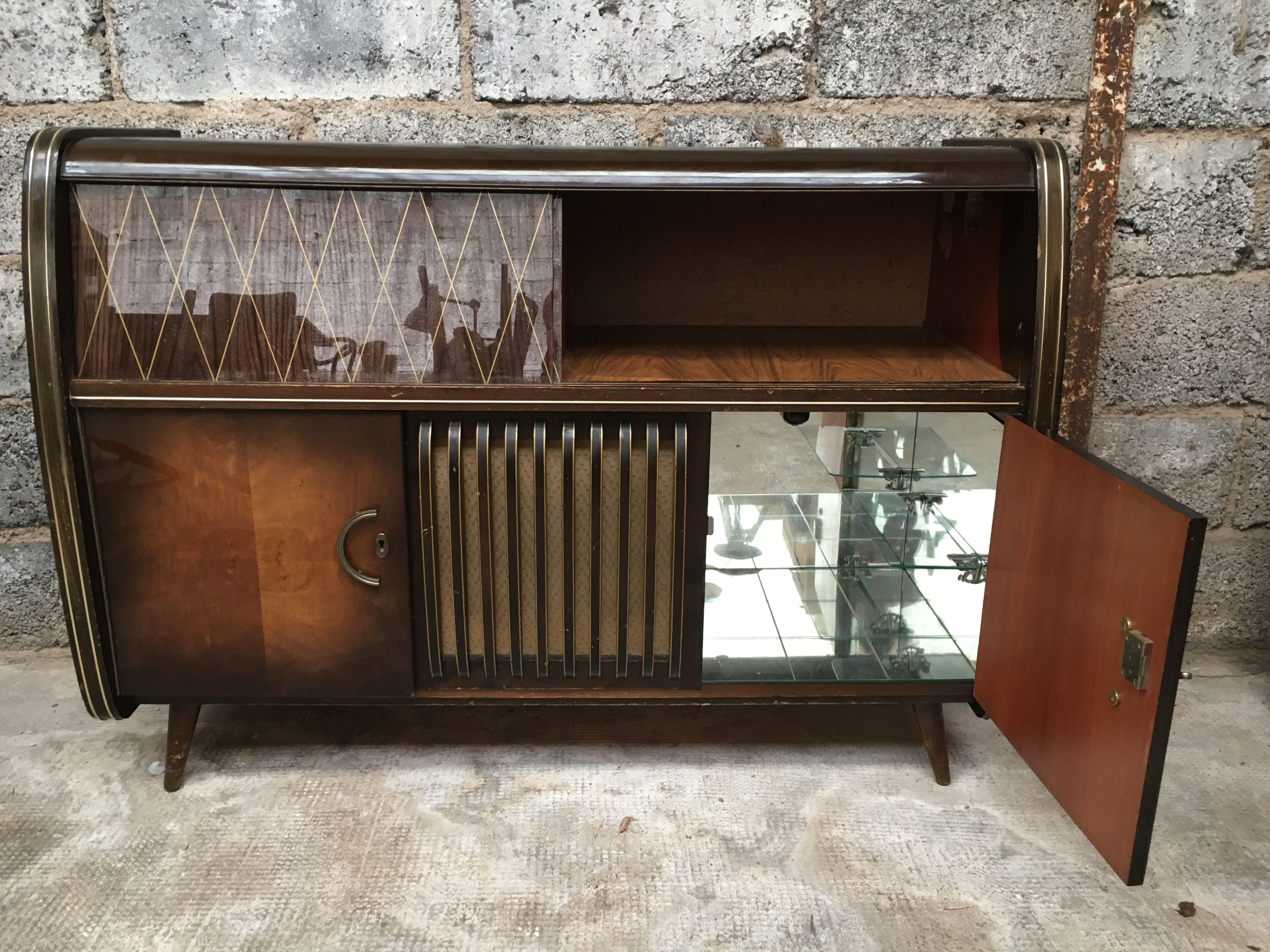 Ancien meuble hifi 1950/1960
