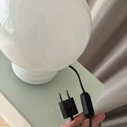 Space Age vintage lamp – Glashütte Limburg, Germany, 1970s