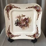 Presentation plate square iron earth