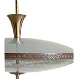 Mid-Century Italian Chandelier in style di Pietro Chiesa, 50s