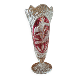 Vintage HOFBAUER crystal vase 60-70's