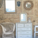 Rattan chest of drawers