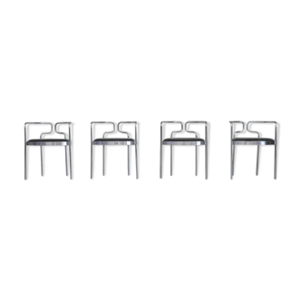Ensemble de chaises de salle à manger danoises Henning Larssen modèle 9230 du milieu du siècle (4)