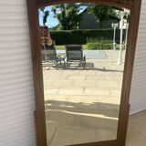 Art Deco wooden mirror