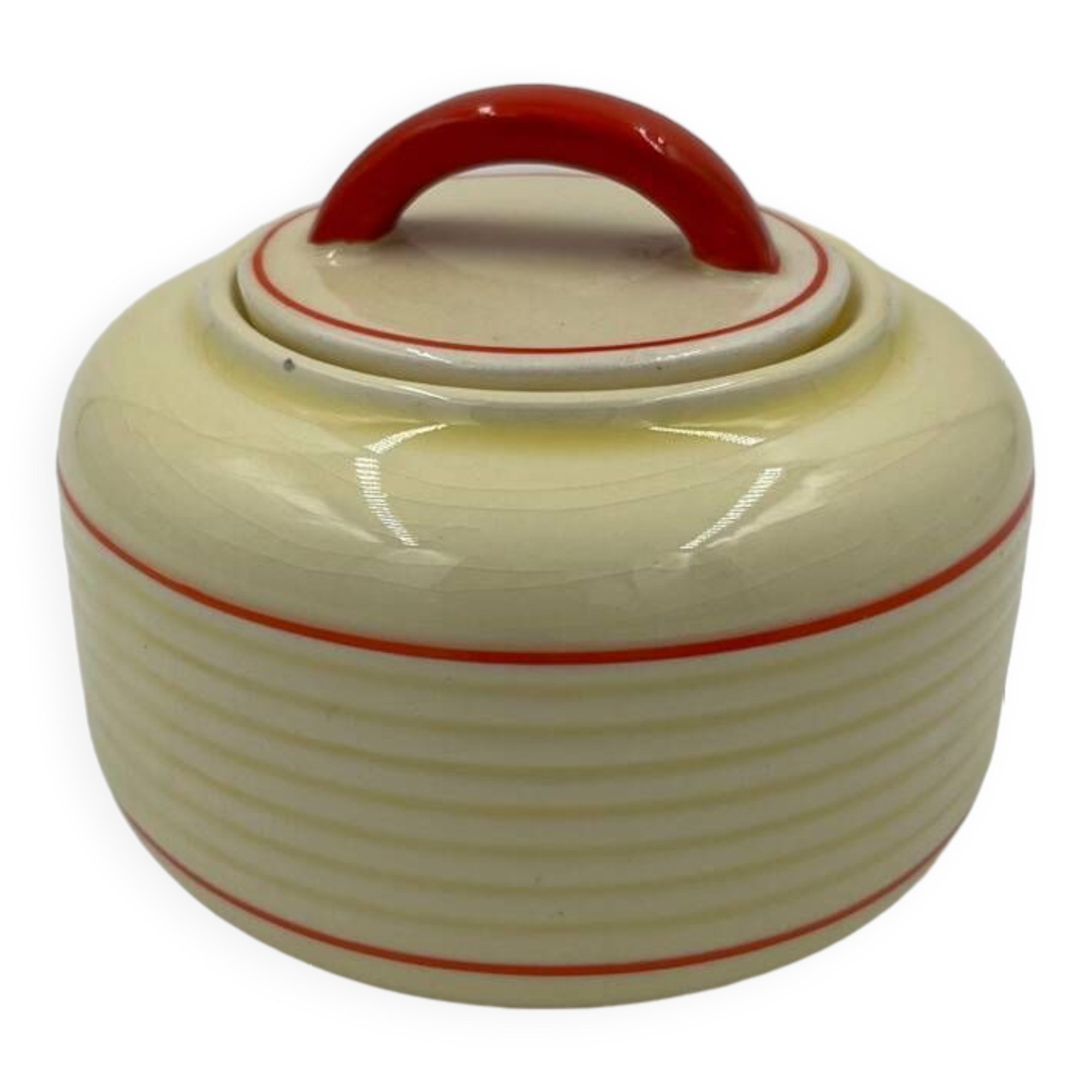 TTT ceramic sugar bowl