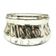 Art Deco sugar bowl, silver-plated brass, Germany, 1950s