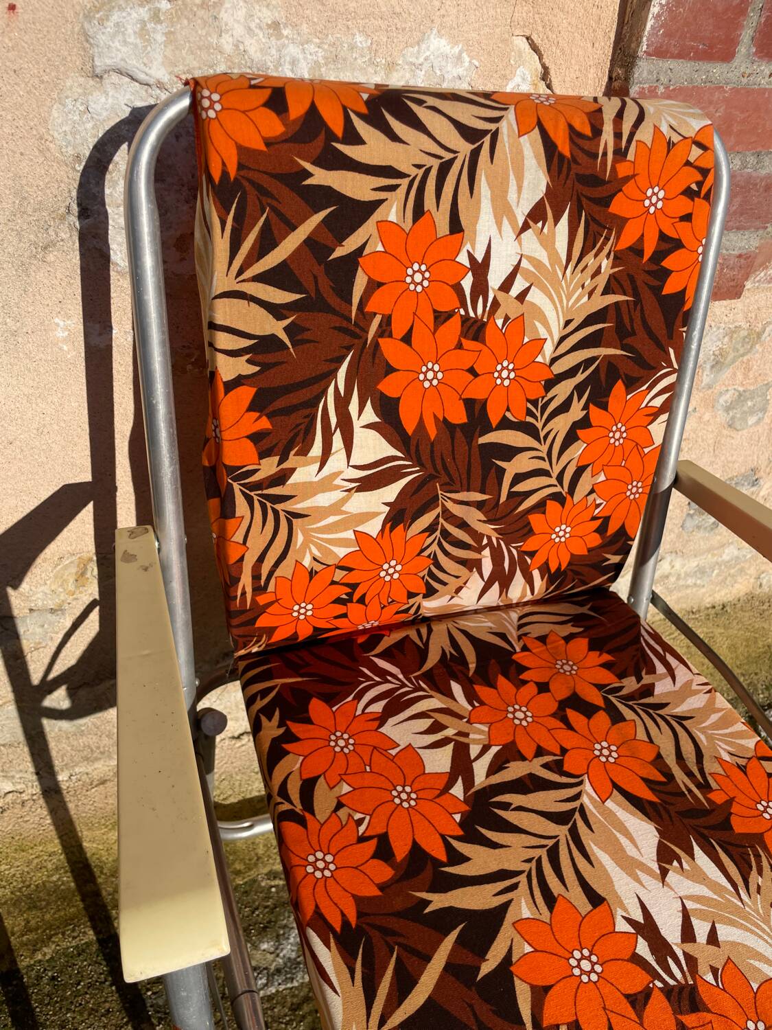 Pair of vintage deckchairs
