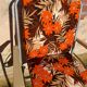 Pair of vintage deckchairs