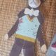 Set of 3 wooden puppets