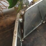 Barber vintage triptych mirror 24x60cm