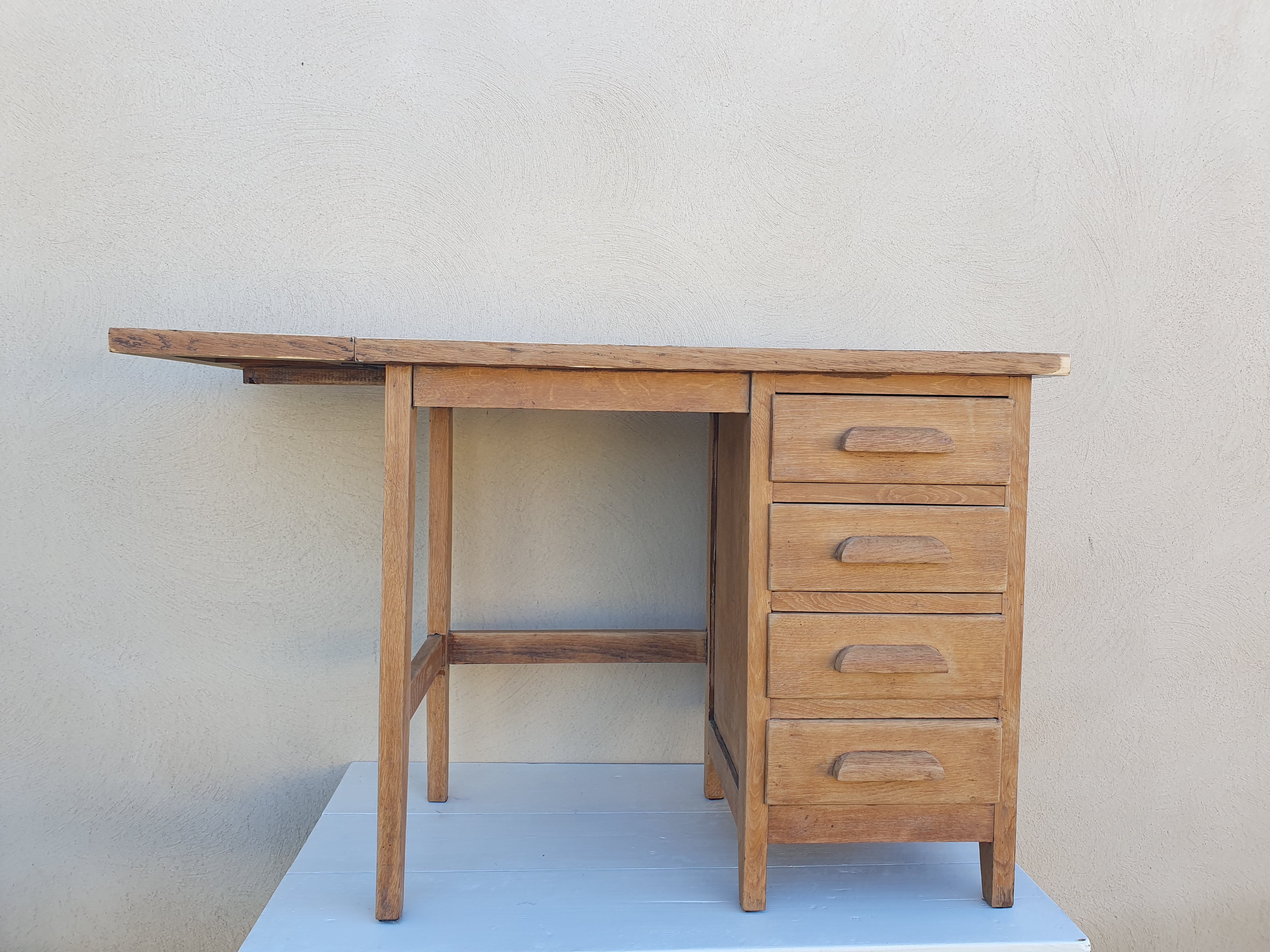 Desk with drawers from the 50s