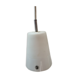 Handmade white opaline suspension