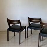 3 1930s leather chairs