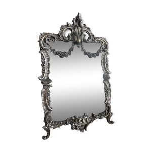 Grand miroir de table - bronze
