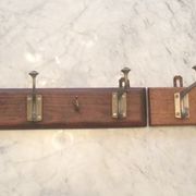 Series of 2 coat doors from the 50s-60s