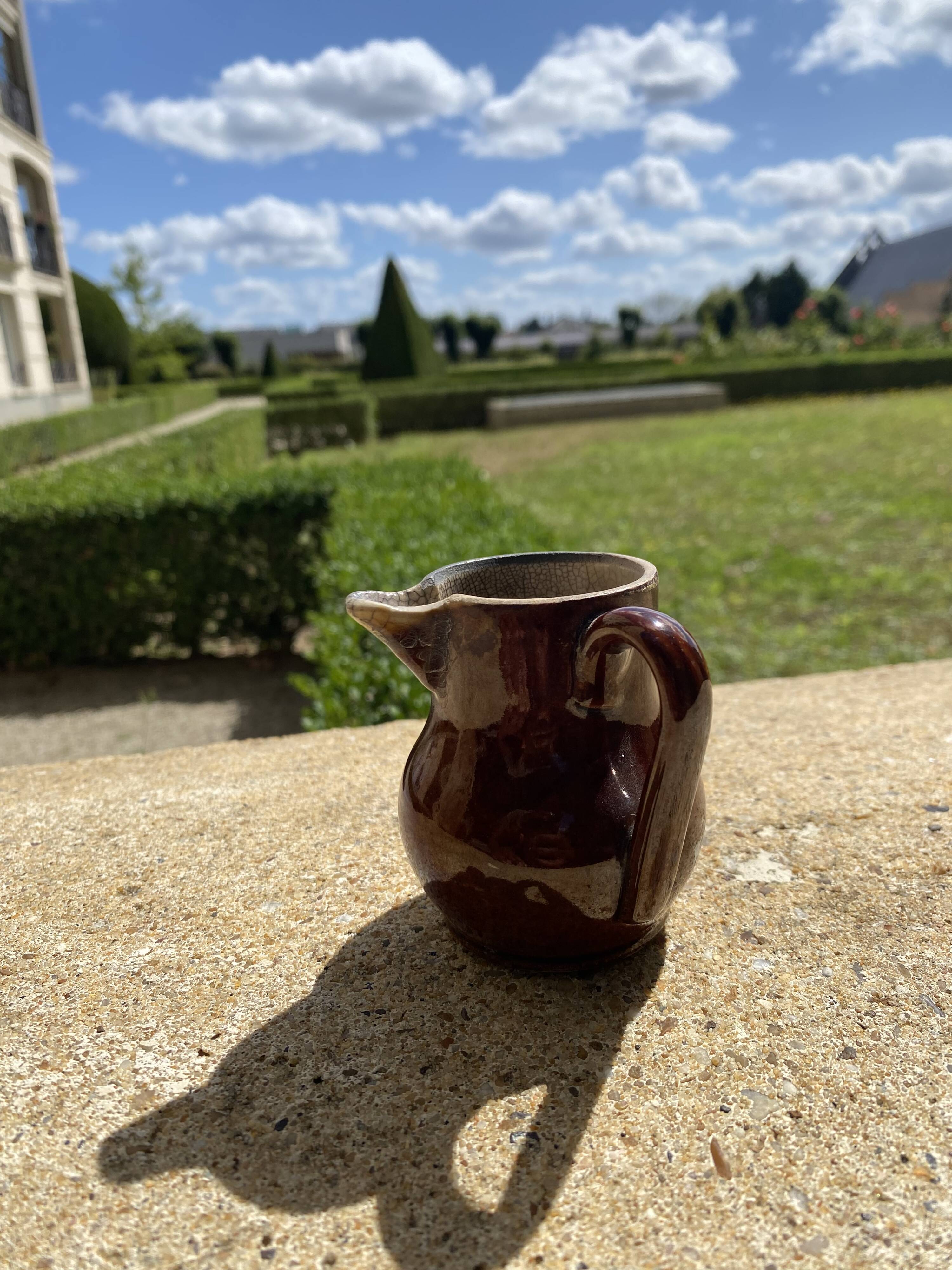 Duo of Pitchers "Autumn Earth" "Authentic Craftsmanship"