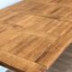 Vintage solid oak farmhouse table