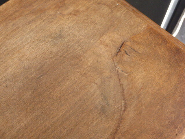 Old wooden saddle, 4 columns, chiseled,