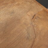 Old wooden saddle, 4 columns, chiseled,