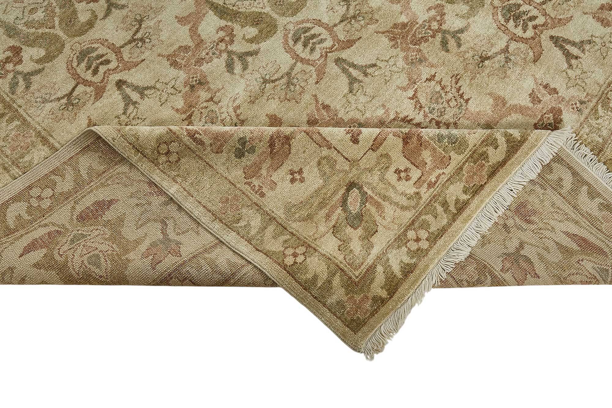 Turkish Handknotted Wool Oushak Rug 285 cm x 357 cm