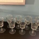 Set of 8 Luminarc wine glasses