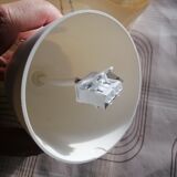 Vintage marbled Murano glass pendant light.