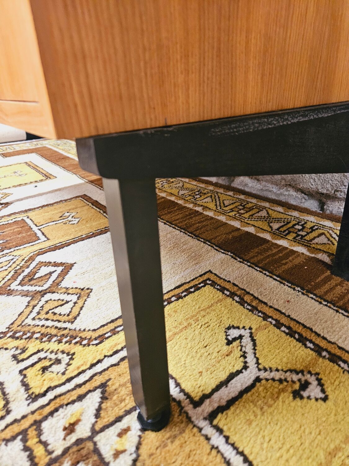 Modular furniture with vintage shelves year 1970