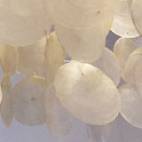 Vintage mother-of-pearl hanging lamp