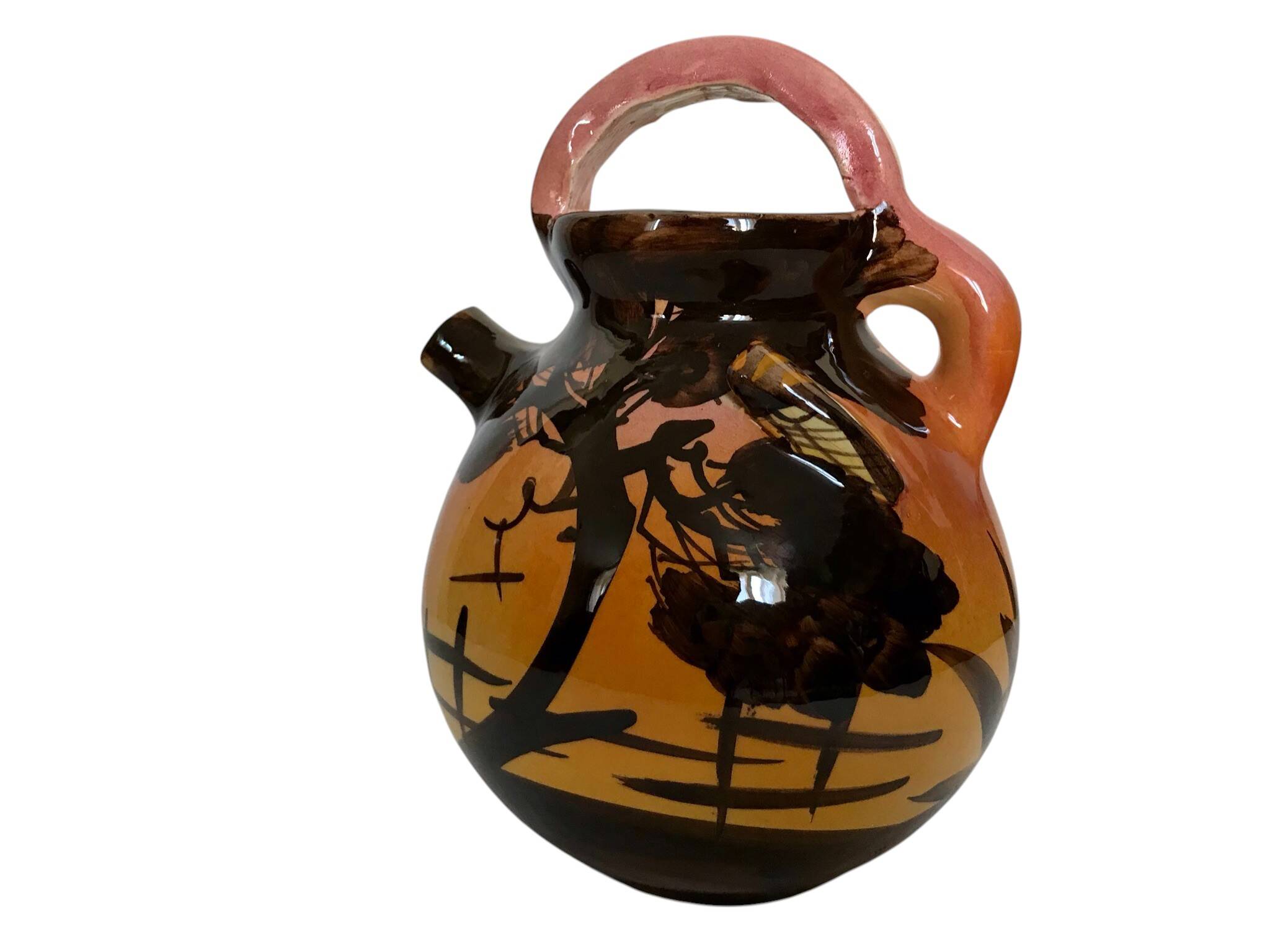 Vallauris, Sicard cicada jug, 1970s