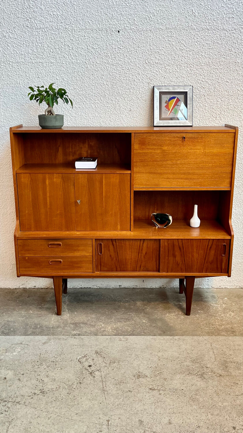 Teak sideboard 60s