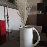 Beige terracotta pitcher - Handcrafted
