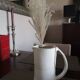Pichet en terre cuite beige - Travail artisanal