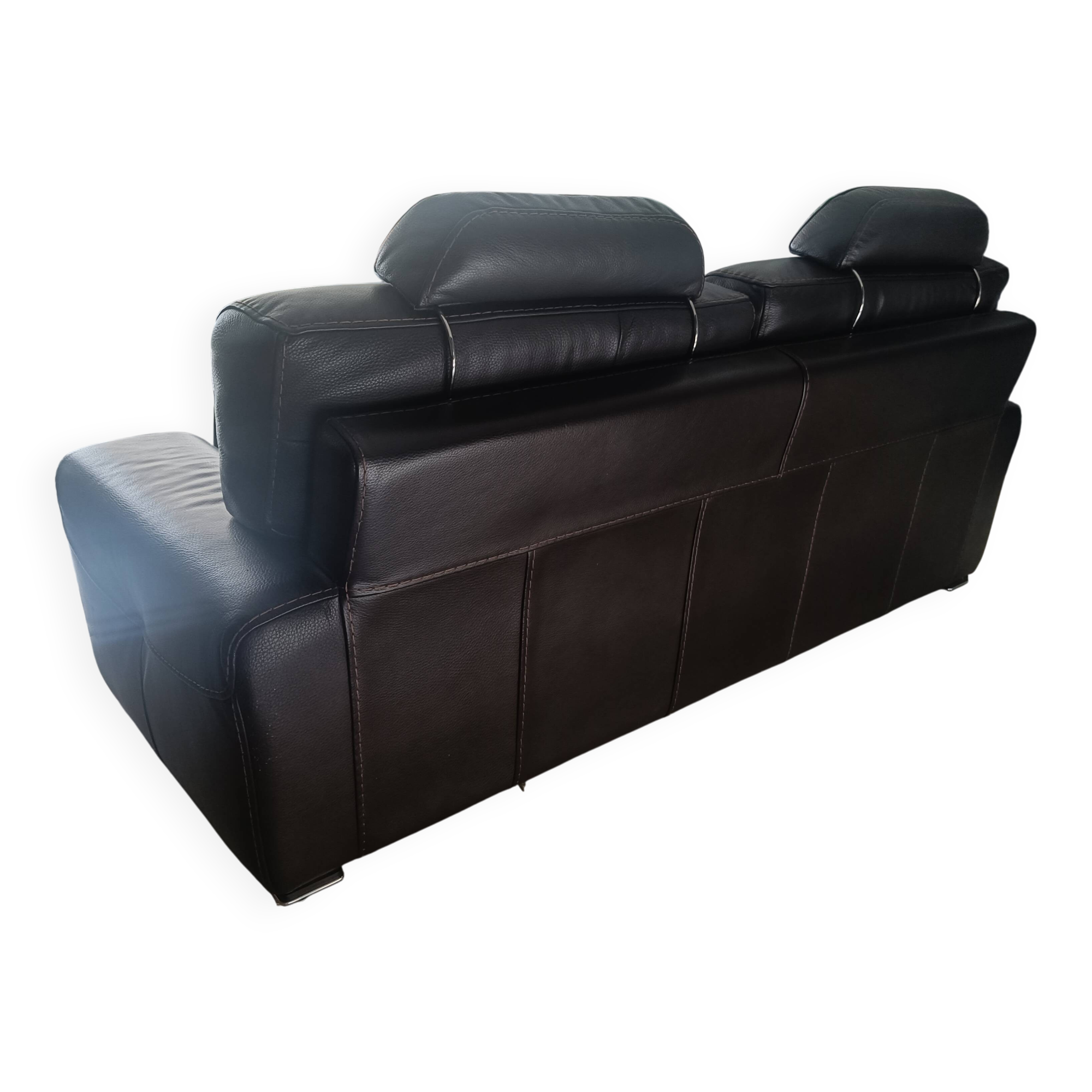 Leather sofa