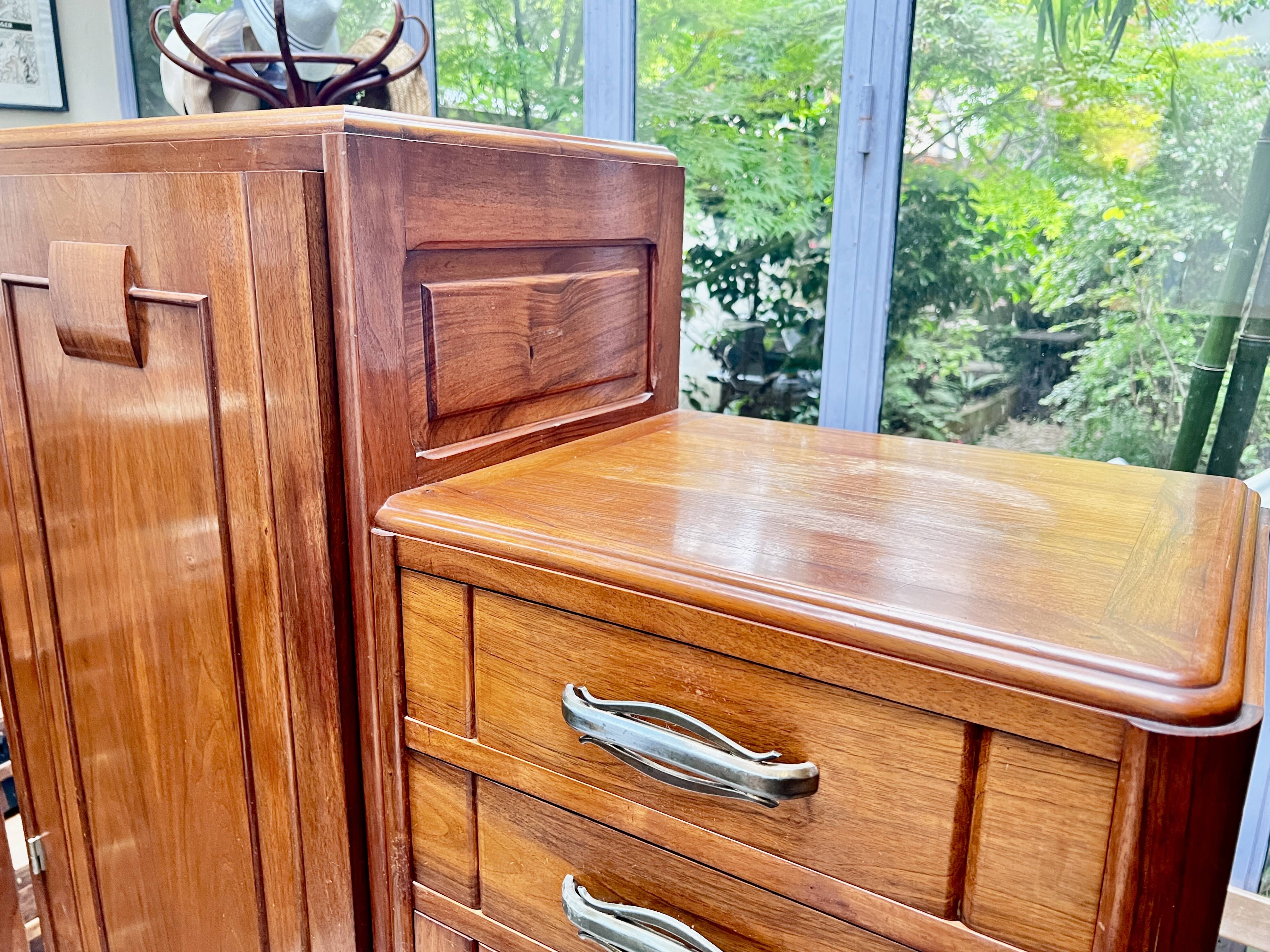 Asymmetrical Art Deco sideboard