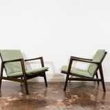 Pair Of Mid Century Armchairs Type 300 139, Poland, 1960s