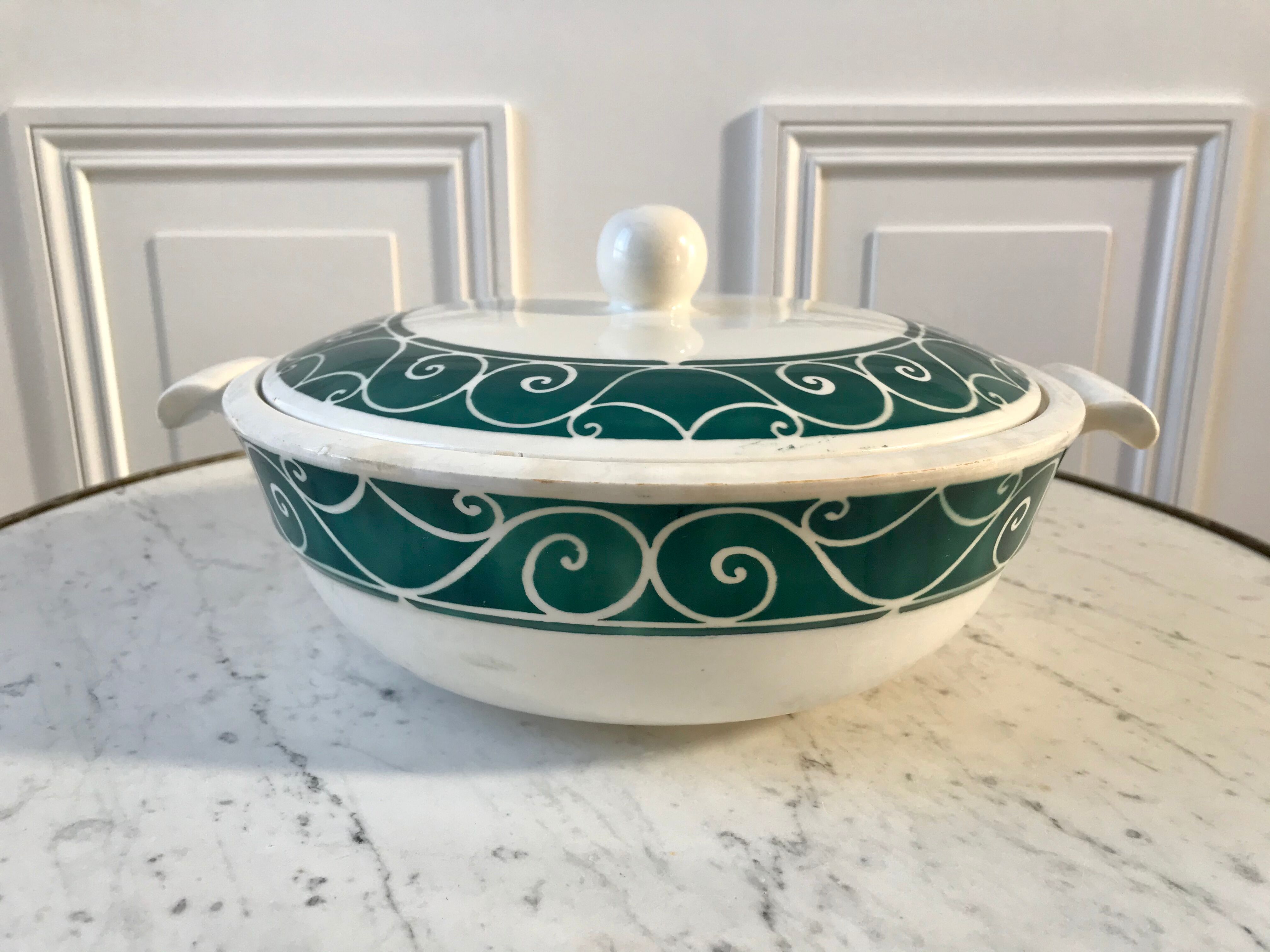 Soup rack Digoin Sarreguemines model Alain