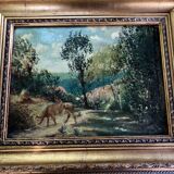 Painting on canvas