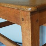 Lorraine Art Populaire chair at the end of the 19th century with a baluster back