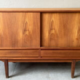 Enfilade vintage danoise en teck, années 60