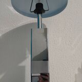 Large vintage chrome steel lamp 1990