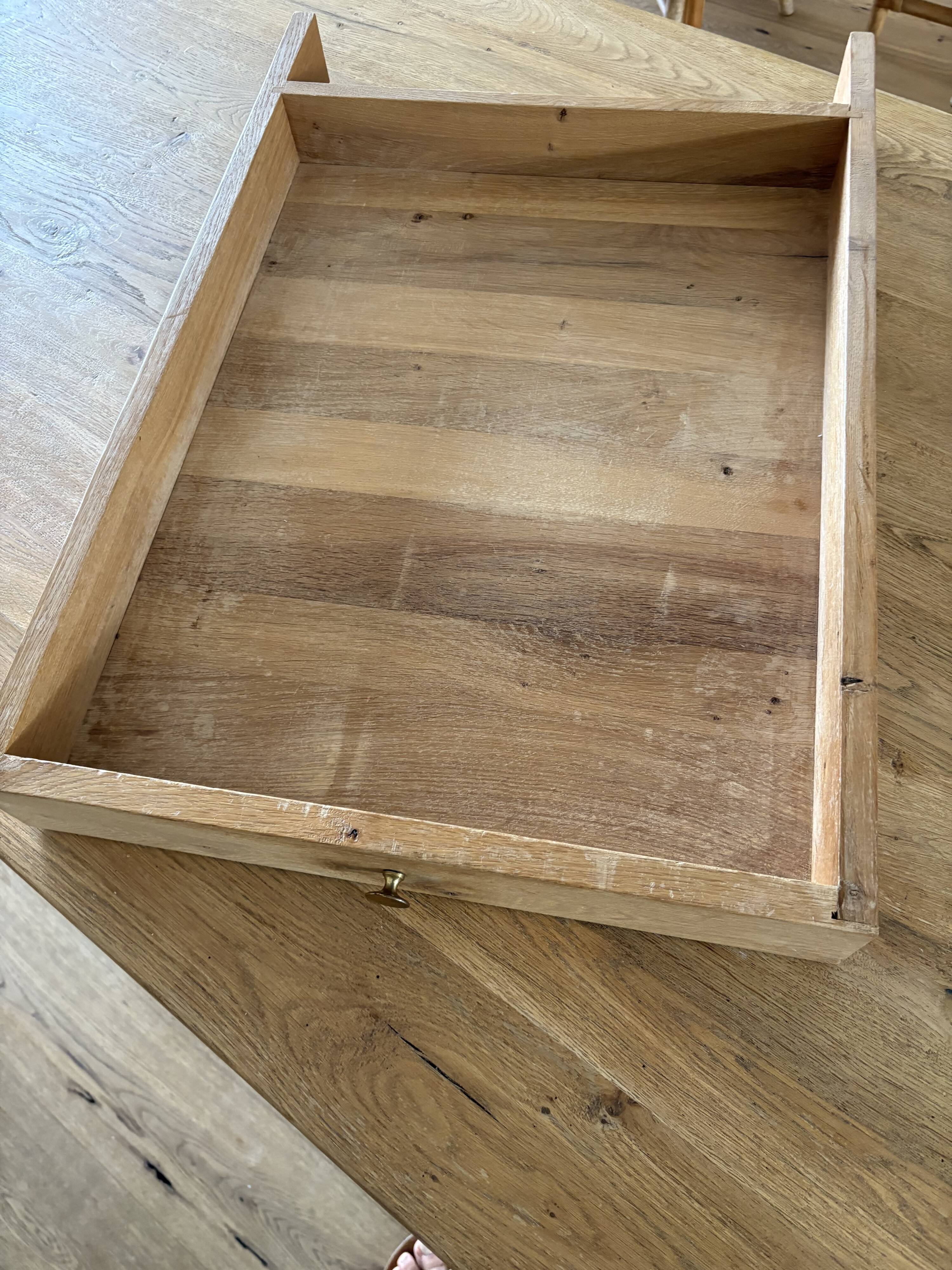 Antique solid oak farmhouse table