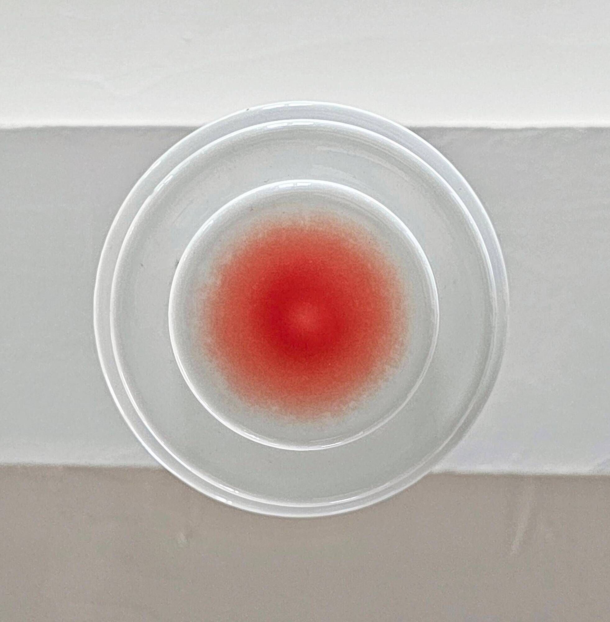 Lustre Art Déco Gratte-ciel à Étages en Verre Opalin, 1930s