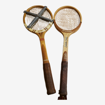 Raquettes de tennis & sacoche vintage