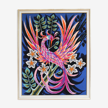 Tapestry bird of paradise