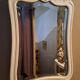 Mirror carved wood 1960 32x45cm