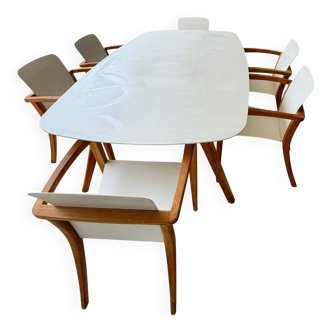 Royal Botania garden furniture – teak & white metal