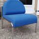 Fauteuil bleu 70s