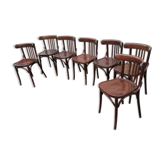 Set of 7 bistro chairs